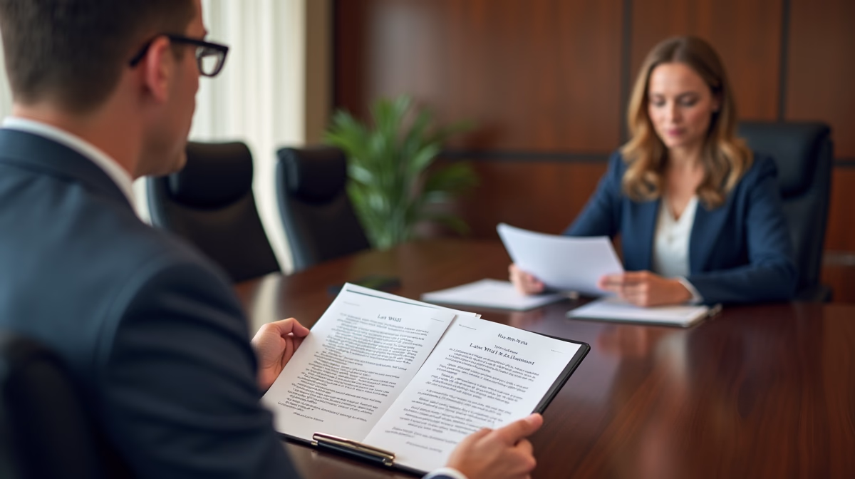 The dedicated trusts staff at The Law Firm of Steven F Bliss Esq focused on Riverside County trust matters meets with clients to manage the trust administration process to sign vital paperwork discussing Can an irrevocable trust be used to protect assets from a grantors own judgment creditors