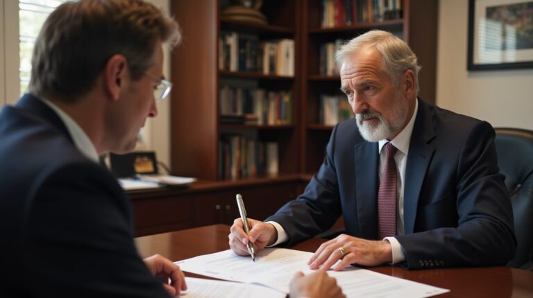 The dedicated trusts staff at The Law Firm of Steven F Bliss Esq focused on Riverside County trust matters meets with clients to manage the trust administration process to sign vital paperwork discussing Can an irrevocable trust be used to transfer assets to a grandchild directly