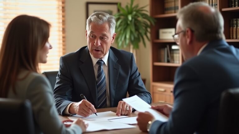 The dedicated trusts staff at The Law Firm of Steven F Bliss Esq focused on Riverside County trust matters meets with clients to manage the trust administration process to sign vital paperwork discussing Can an unfunded trust lead to Temecula court dependency and probate petitions