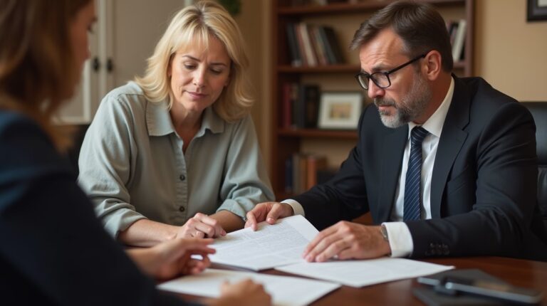 The dedicated trusts staff at The Law Firm of Steven F Bliss Esq focused on Riverside County trust matters meets with clients to manage the trust administration process to sign vital paperwork discussing Can closely held Temecula business shares fund a philanthropic legacy