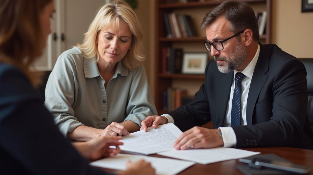 The dedicated trusts staff at The Law Firm of Steven F Bliss Esq focused on Riverside County trust matters meets with clients to manage the trust administration process to sign vital paperwork discussing Can closely held Temecula business shares fund a philanthropic legacy