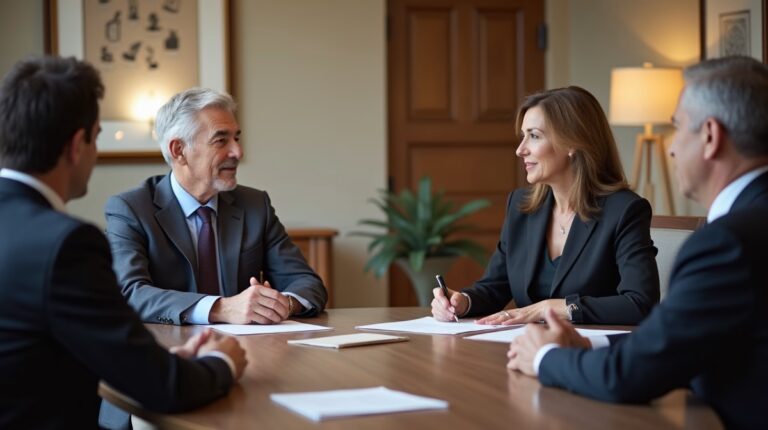 The dedicated trusts staff at The Law Firm of Steven F Bliss Esq focused on Riverside County trust matters meets with clients to manage the trust administration process to sign vital paperwork discussing Can futureacquired assets be included in a trust