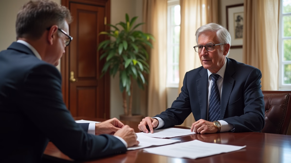 The dedicated trusts staff at The Law Firm of Steven F Bliss Esq focused on Riverside County trust matters meets with clients to manage the trust administration process to sign vital paperwork discussing Can updating trust provisions after a divorce prevent litigation