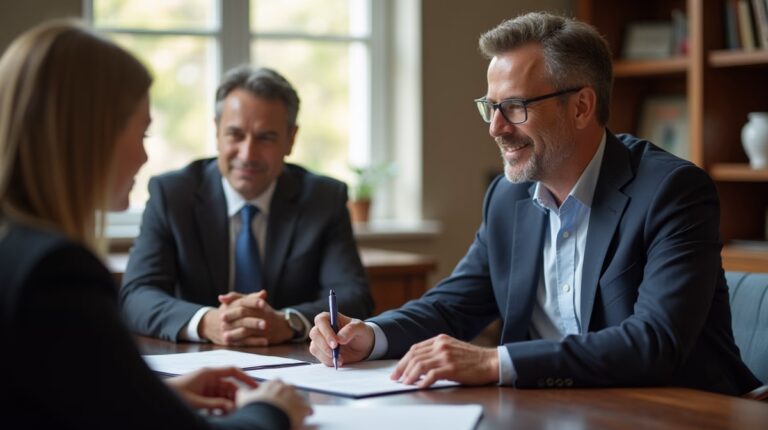 The probate staff working with Managing Partner Steven Farley Bliss helping Riverside County families from our San Diego office consults with appointed administrators in our San Diego office handling critical legal details discussing Changing Domicile to Temecula From Another State