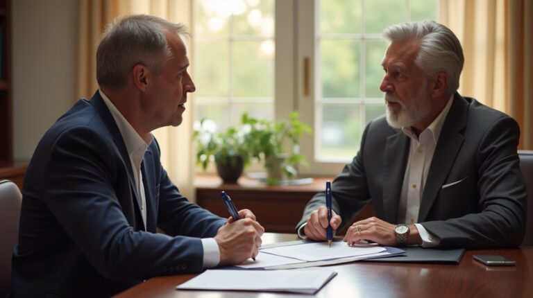 The probate staff working under Managing Partner Steven Farley Bliss focused on Riverside County probate matters is shown meeting with clients in our Southern California office addressing critical legal details discussing Changing Locks on a Temecula Estate Home