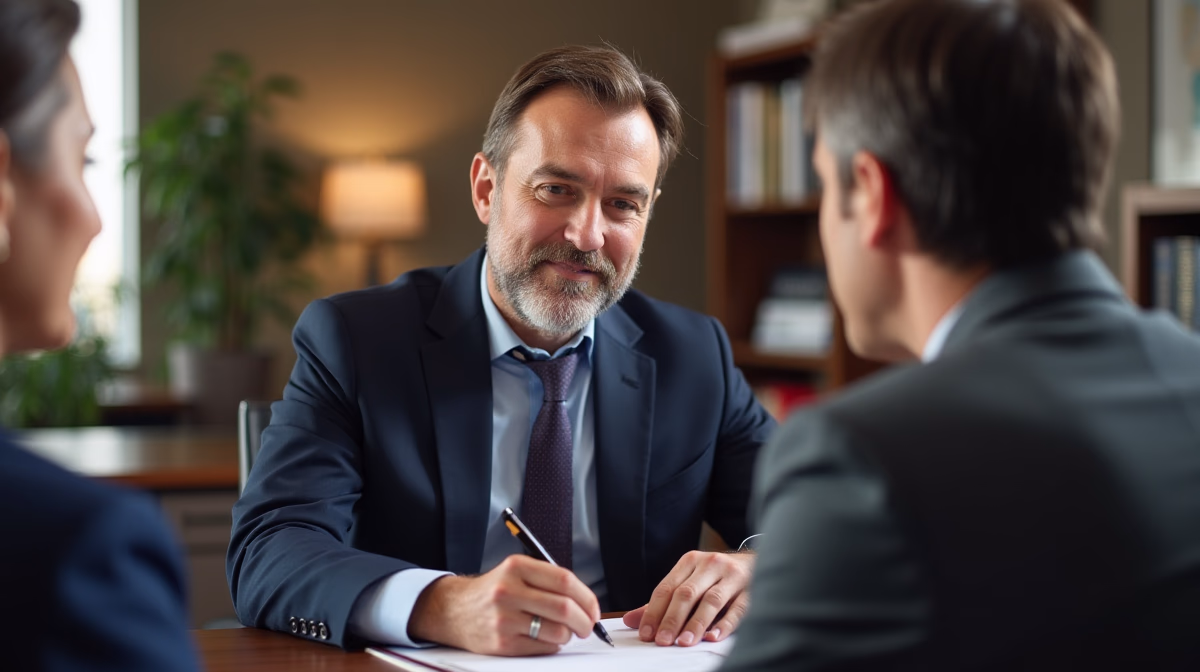 The probate staff working under Managing Partner Steven Farley Bliss focused on Riverside County probate matters is shown meeting with clients in our Southern California office addressing critical legal details discussing Closing a Sole Proprietorship