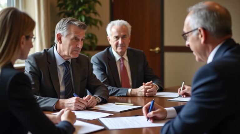 The probate staff working under Managing Partner Steven Farley Bliss focused on Riverside County probate matters is shown meeting with clients in our Southern California office addressing critical legal details discussing Collecting Wages Without Probate