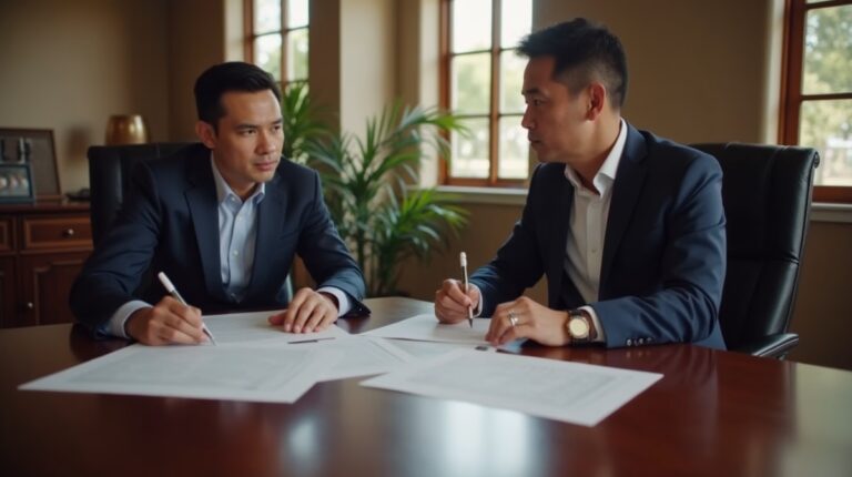 The probate staff working under Managing Partner Steven Farley Bliss focused on Riverside County probate matters is shown meeting with clients in our Southern California office addressing critical legal details discussing Cost to Publish Probate Notice in California