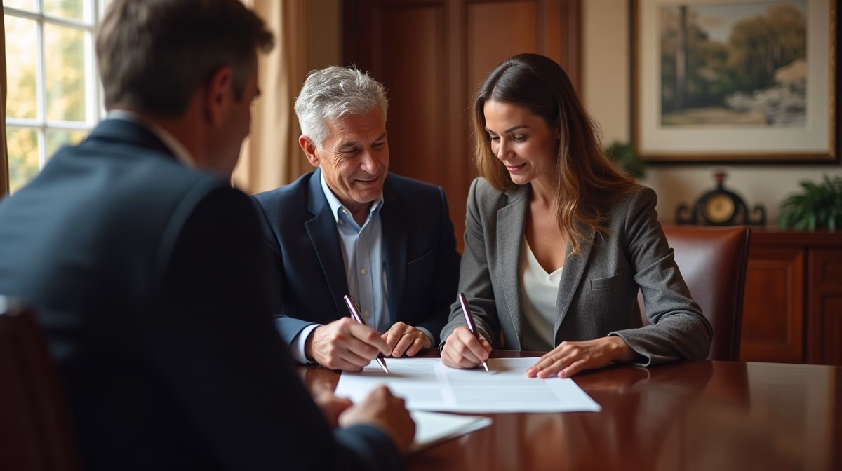 The probate staff working with Managing Partner Steven Farley Bliss helping Riverside County families from our San Diego office consults with appointed administrators in our San Diego office handling critical legal details discussing Creating a Testamentary Trust via Codicil