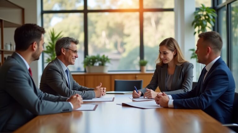 The dedicated trusts staff at The Law Firm of Steven F Bliss Esq focused on Riverside County trust matters meets with clients to manage the trust administration process to sign vital paperwork discussing Deadline to File a Final Trust Accounting