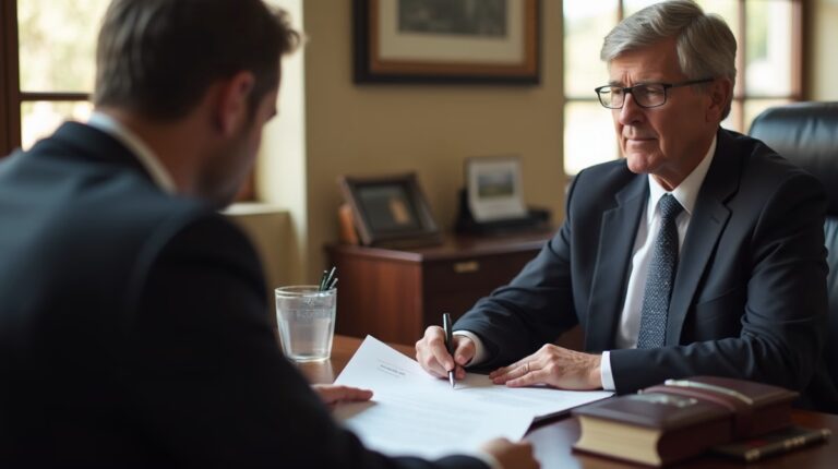 The probate staff working under Managing Partner Steven Farley Bliss focused on Riverside County probate matters is shown meeting with clients in our Southern California office addressing critical legal details discussing Declaration for Final Discharge