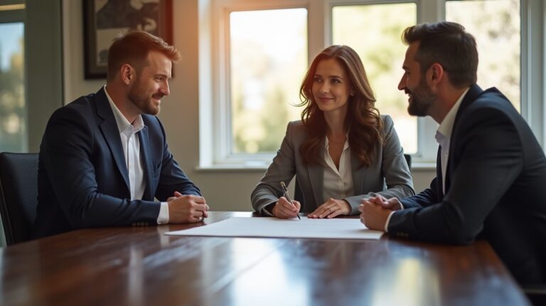The dedicated trusts staff at The Law Firm of Steven F Bliss Esq focused on Riverside County trust matters meets with clients to manage the trust administration process to sign vital paperwork discussing Direct Transfers to Grandchildren