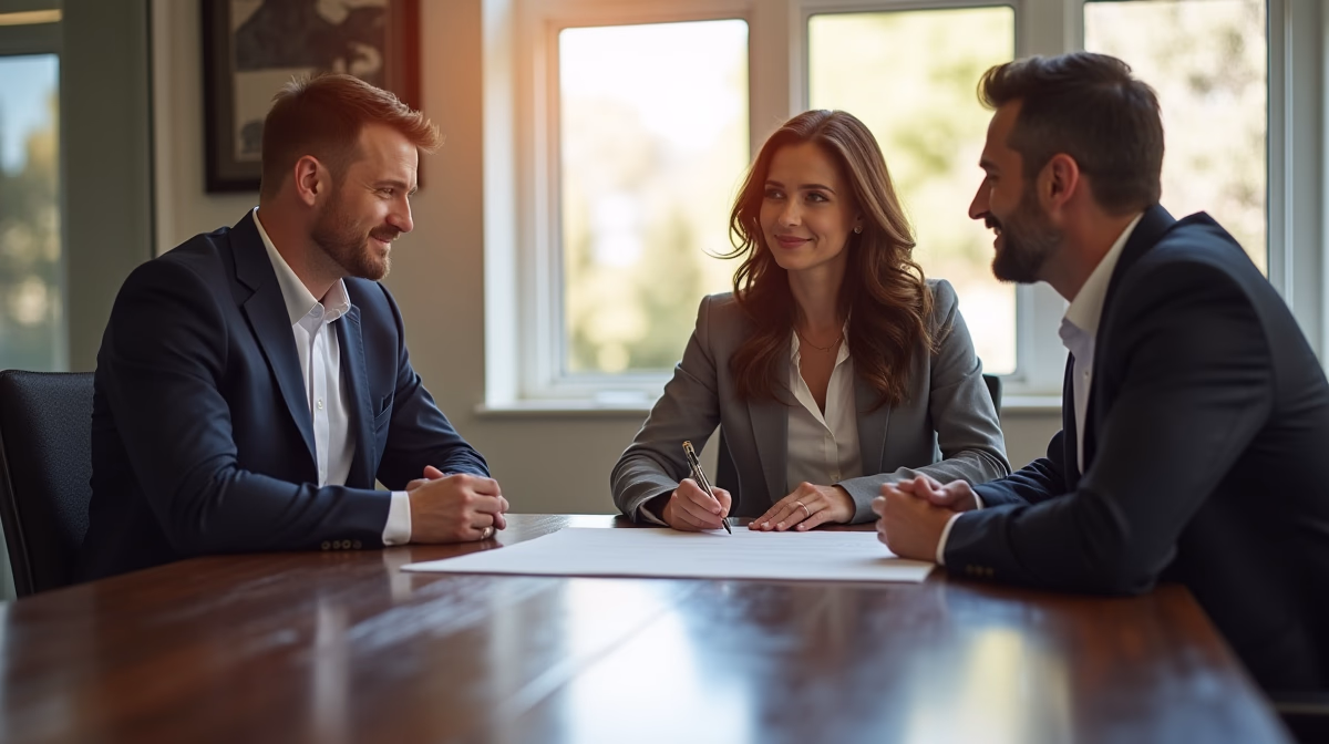 The dedicated trusts staff at The Law Firm of Steven F Bliss Esq focused on Riverside County trust matters meets with clients to manage the trust administration process to sign vital paperwork discussing Direct Transfers to Grandchildren