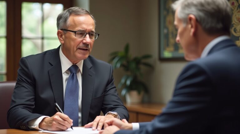 The dedicated trusts staff at The Law Firm of Steven F Bliss Esq focused on Riverside County trust matters meets with clients to manage the trust administration process to sign vital paperwork discussing Distributing Assets to a Minor Beneficiary