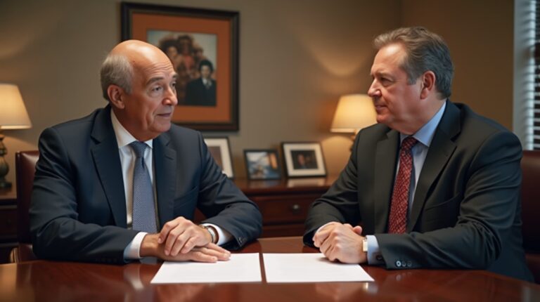 The probate staff working with Managing Partner Steven Farley Bliss helping Riverside County families from our San Diego office consults with appointed administrators in our San Diego office handling critical legal details discussing Divorce Decrees and PostDeath Debt