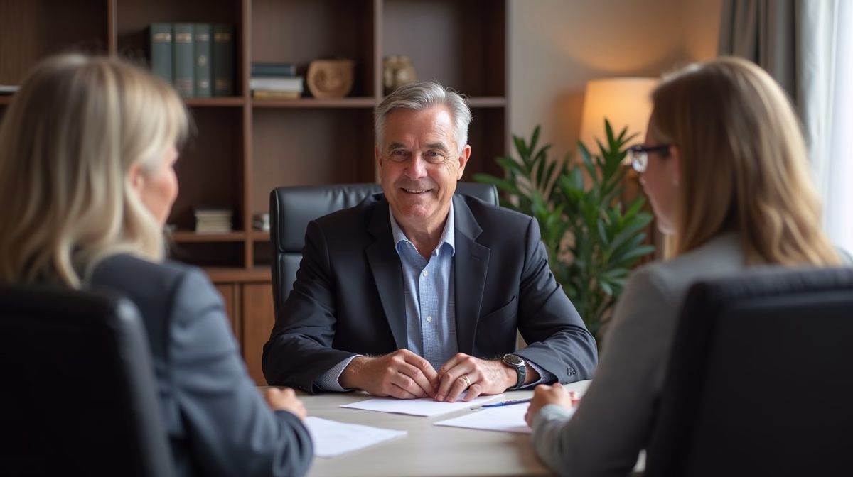 The probate staff working under Managing Partner Steven Farley Bliss focused on Riverside County probate matters is shown meeting with clients in our Southern California office addressing critical legal details discussing Do I Include Life Insurance in the Value