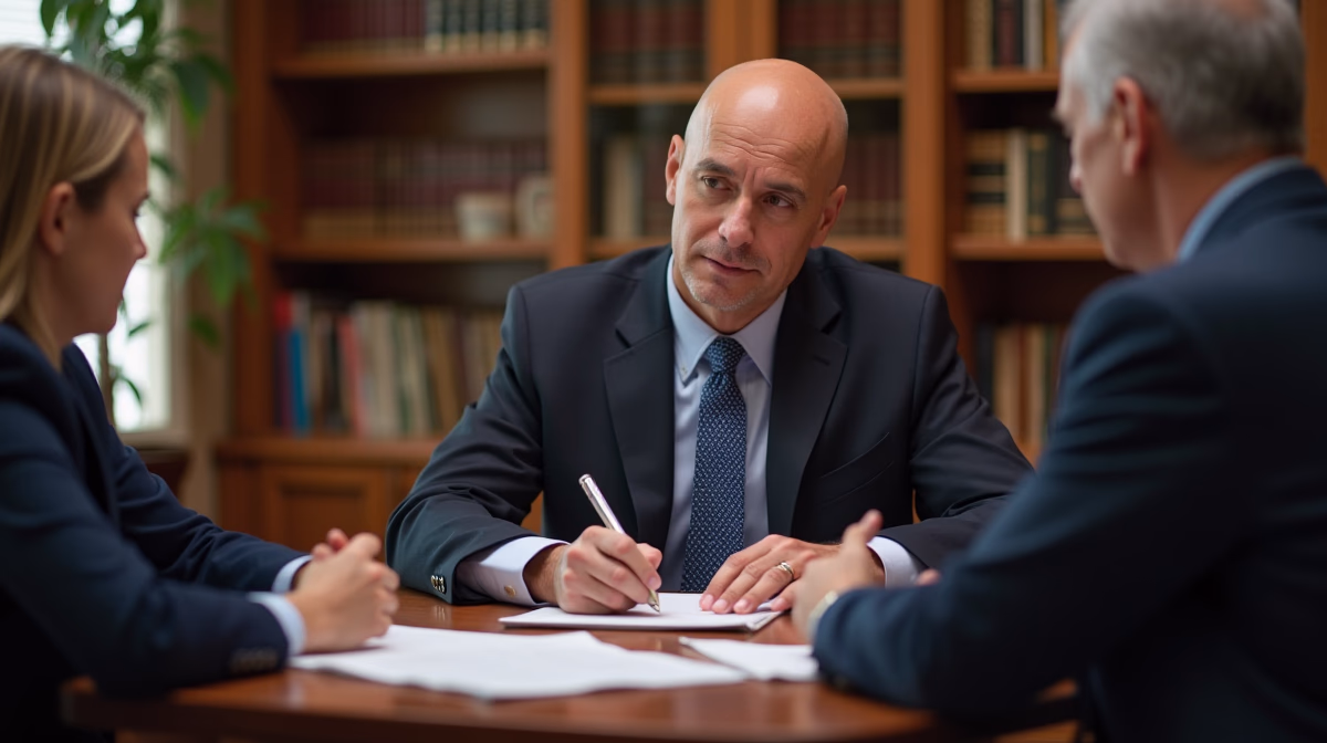 The probate staff working under Managing Partner Steven Farley Bliss focused on Riverside County probate matters is shown meeting with clients in our Southern California office addressing critical legal details discussing Do I Need a Handwriting Expert