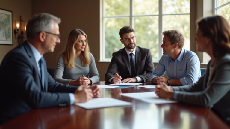 The probate staff working under Managing Partner Steven Farley Bliss focused on Riverside County probate matters is shown meeting with clients in our Southern California office addressing critical legal details discussing Do Joint Tenancy Assets Need Probate