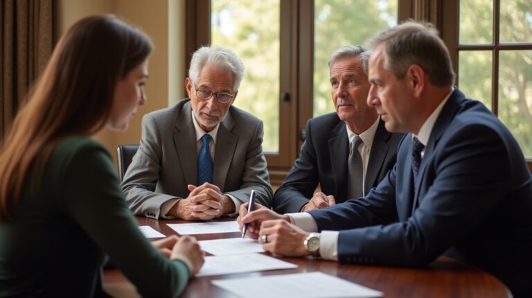 The dedicated trusts staff at The Law Firm of Steven F Bliss Esq focused on Riverside County trust matters meets with clients to manage the trust administration process to sign vital paperwork discussing Do dynasty trusts subject wealth to estate taxes or probate