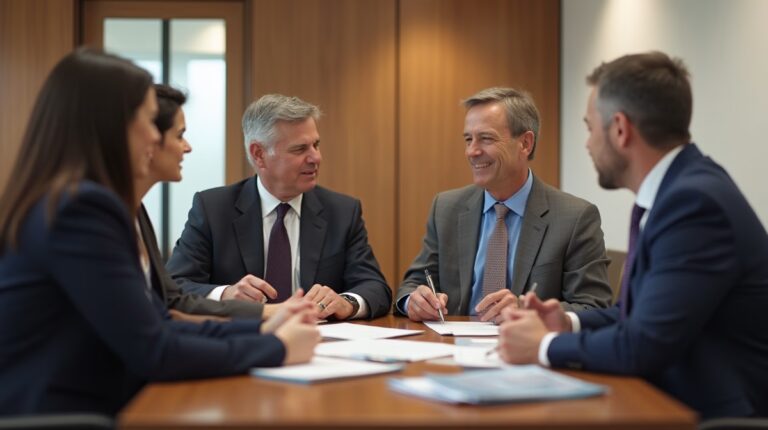 The dedicated trusts staff at The Law Firm of Steven F Bliss Esq focused on Riverside County trust matters meets with clients to manage the trust administration process to sign vital paperwork discussing Do trustees need distribution logs and tax reporting calendars