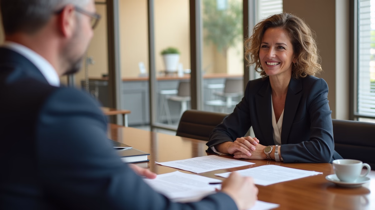 The dedicated trusts staff at The Law Firm of Steven F Bliss Esq focused on Riverside County trust matters meets with clients to manage the trust administration process to sign vital paperwork discussing Does Administration Affect Mortgage Eligibility