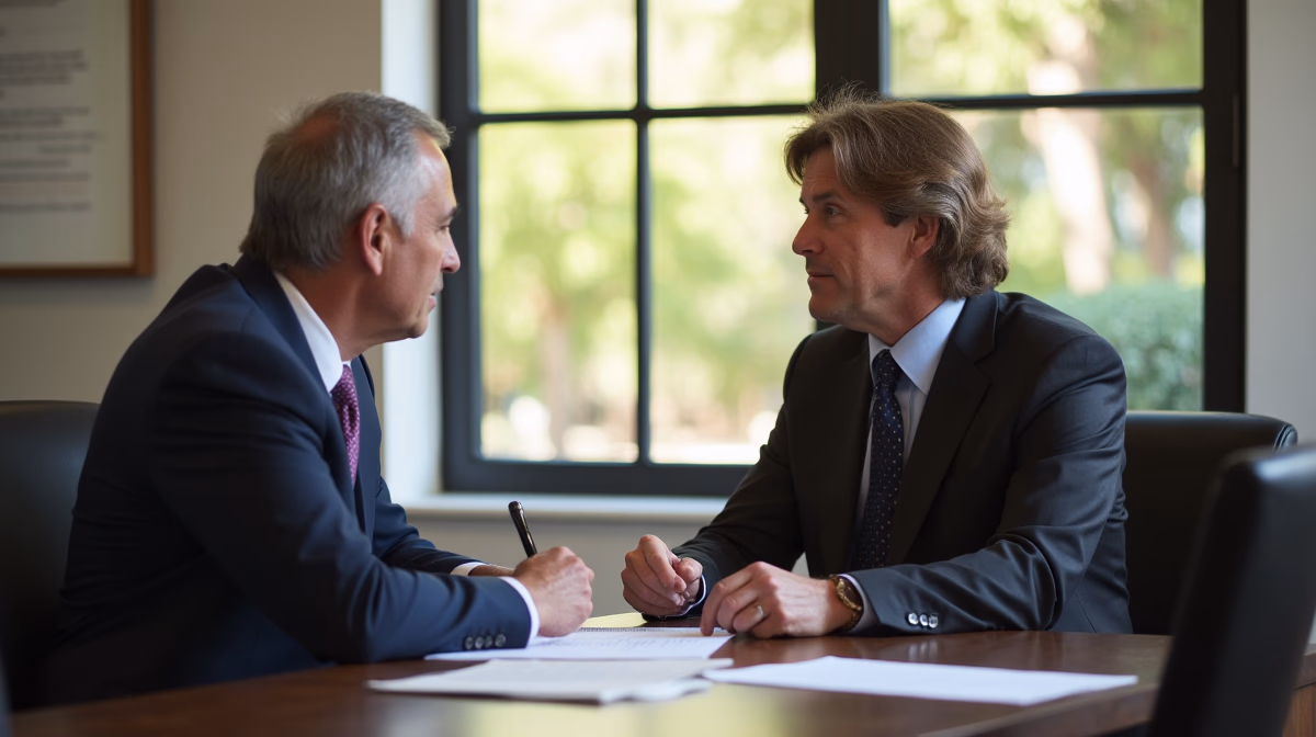 The probate staff working under Managing Partner Steven Farley Bliss focused on Riverside County probate matters is shown meeting with clients in our Southern California office addressing critical legal details discussing Does Alzheimers Automatically Invalidate a Will