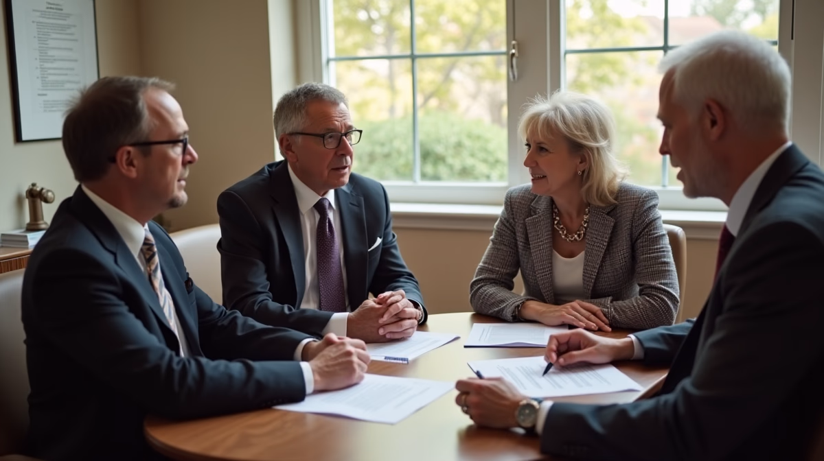 The probate staff working with Managing Partner Steven Farley Bliss helping Riverside County families from our San Diego office consults with appointed administrators in our San Diego office handling critical legal details discussing Does Bank Account Location Affect Domicile