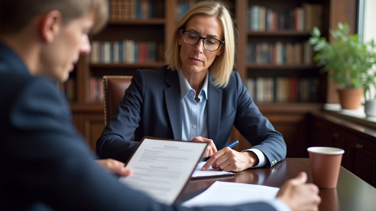 The probate staff working under Managing Partner Steven Farley Bliss focused on Riverside County probate matters is shown meeting with clients in our Southern California office addressing critical legal details discussing Does Interest Accrue During Probate
