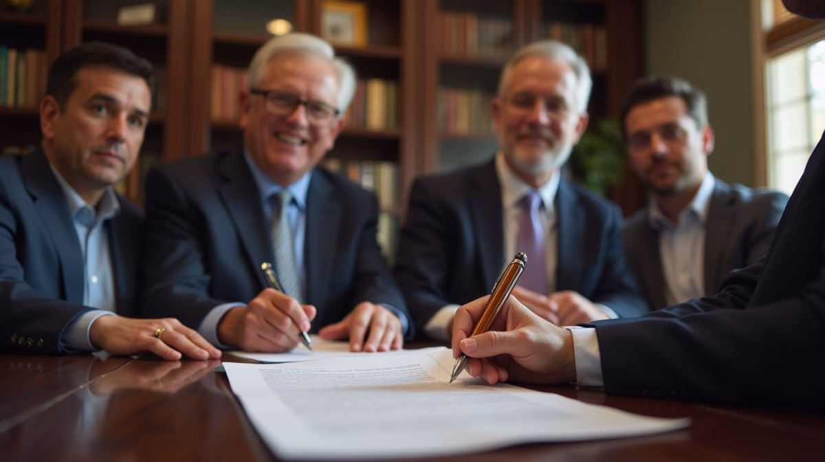 The dedicated trusts staff at The Law Firm of Steven F Bliss Esq focused on Riverside County trust matters meets with clients to manage the trust administration process to sign vital paperwork discussing Does Litigation Increase Legal Fees