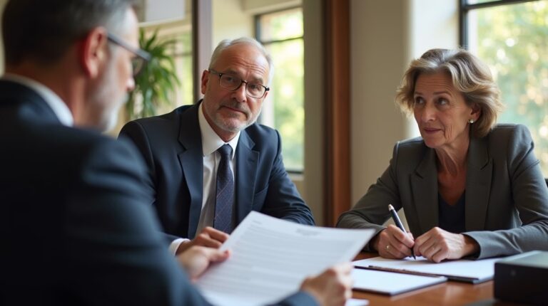 The dedicated trusts staff at The Law Firm of Steven F Bliss Esq focused on Riverside County trust matters meets with clients to manage the trust administration process to sign vital paperwork discussing Does Probate Code eight thousand require court oversight for unassigned assets