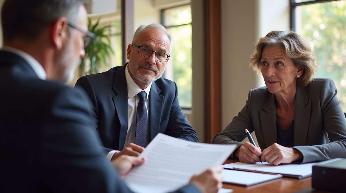 The dedicated trusts staff at The Law Firm of Steven F Bliss Esq focused on Riverside County trust matters meets with clients to manage the trust administration process to sign vital paperwork discussing Does Probate Code eight thousand require court oversight for unassigned assets