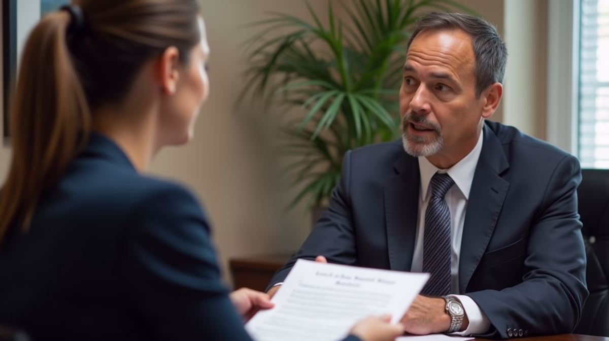 The probate staff working under Managing Partner Steven Farley Bliss focused on Riverside County probate matters is shown meeting with clients in our Southern California office addressing critical legal details discussing Does a Probate Hearing Have a Jury