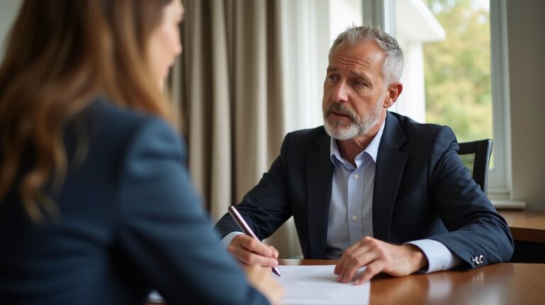 The dedicated trusts staff at The Law Firm of Steven F Bliss Esq focused on Riverside County trust matters meets with clients to manage the trust administration process to sign vital paperwork discussing Does a Trust Prevent Will Contests