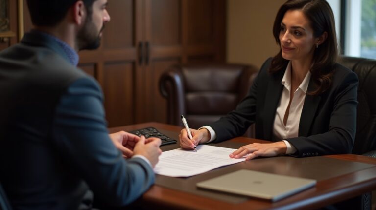 The dedicated trusts staff at The Law Firm of Steven F Bliss Esq focused on Riverside County trust matters meets with clients to manage the trust administration process to sign vital paperwork discussing Does a charitable trust offer a dual benefit model for Temecula families