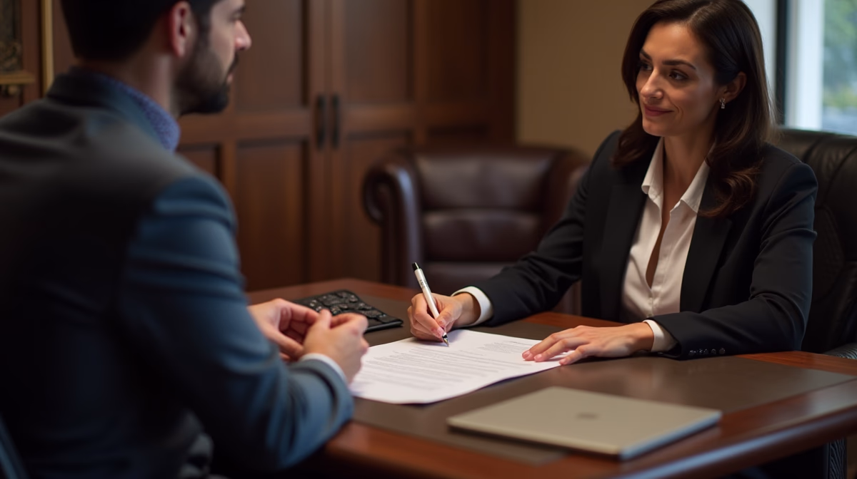 The dedicated trusts staff at The Law Firm of Steven F Bliss Esq focused on Riverside County trust matters meets with clients to manage the trust administration process to sign vital paperwork discussing Does a charitable trust offer a dual benefit model for Temecula families