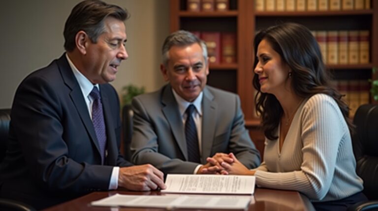 The dedicated trusts staff at The Law Firm of Steven F Bliss Esq focused on Riverside County trust matters meets with clients to manage the trust administration process to sign vital paperwork discussing Does a generation skipping trust account for stepchildren in a family