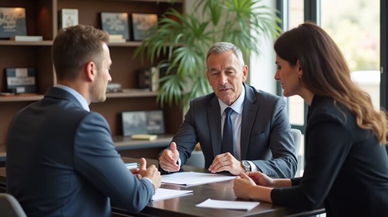 The dedicated trusts staff at The Law Firm of Steven F Bliss Esq focused on Riverside County trust matters meets with clients to manage the trust administration process to sign vital paperwork discussing Does a trust function like a symphonic instrument for tax efficiency