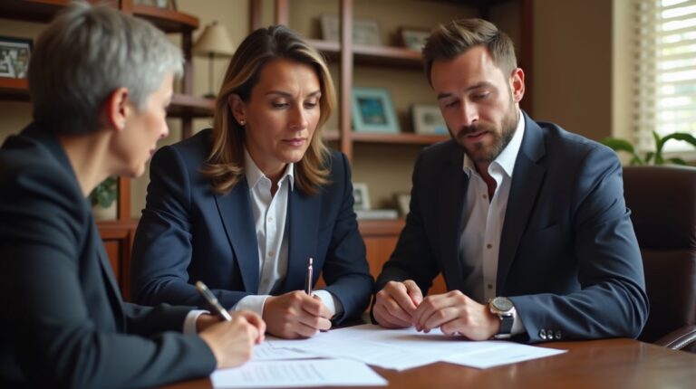 The dedicated trusts staff at The Law Firm of Steven F Bliss Esq focused on Riverside County trust matters meets with clients to manage the trust administration process to sign vital paperwork discussing Does a trust require an assignment of tangible personal property