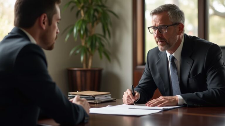 The dedicated trusts staff at The Law Firm of Steven F Bliss Esq focused on Riverside County trust matters meets with clients to manage the trust administration process to sign vital paperwork discussing Does an ILIT offer any benefits for non citizen residents of Temecula