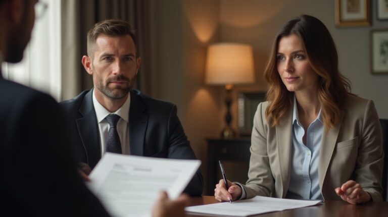 The dedicated trusts staff at The Law Firm of Steven F Bliss Esq focused on Riverside County trust matters meets with clients to manage the trust administration process to sign vital paperwork discussing Does an ILIT offer any protection from a beneficiarys divorce settlement