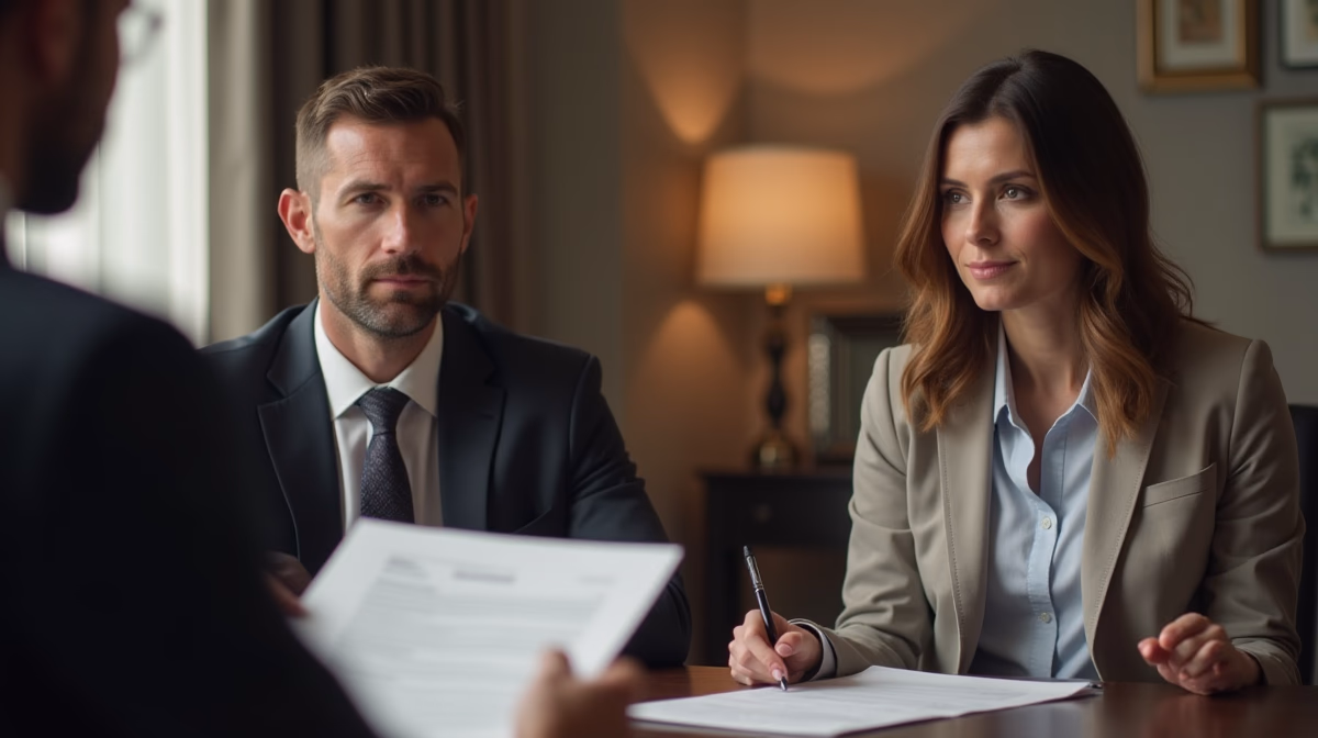 The dedicated trusts staff at The Law Firm of Steven F Bliss Esq focused on Riverside County trust matters meets with clients to manage the trust administration process to sign vital paperwork discussing Does an ILIT offer any protection from a beneficiarys divorce settlement