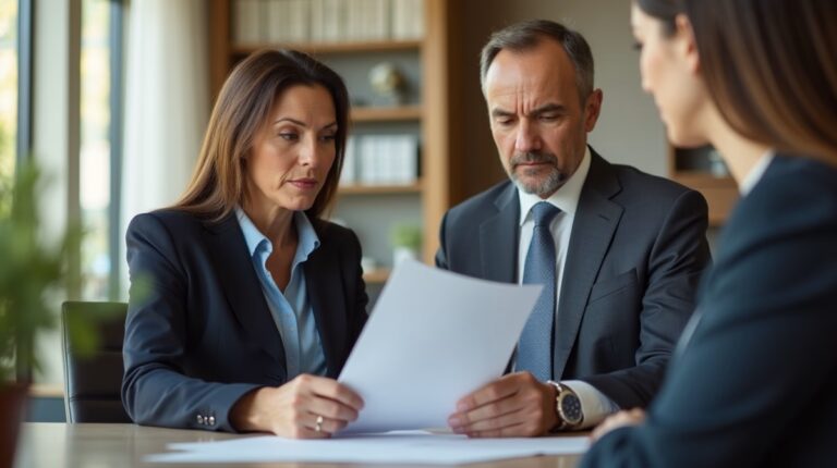 The dedicated trusts staff at The Law Firm of Steven F Bliss Esq focused on Riverside County trust matters meets with clients to manage the trust administration process to sign vital paperwork discussing Does an irrevocable trust provide any benefits for a grantor who is a noncitizen