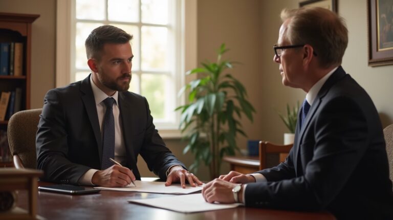 The dedicated trusts staff at The Law Firm of Steven F Bliss Esq focused on Riverside County trust matters meets with clients to manage the trust administration process to sign vital paperwork discussing Does an irrevocable trust provide any protection against a will contest