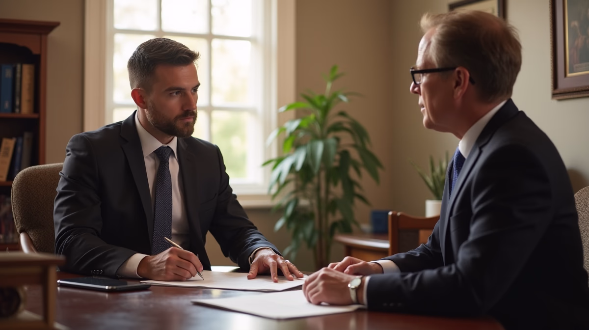 The dedicated trusts staff at The Law Firm of Steven F Bliss Esq focused on Riverside County trust matters meets with clients to manage the trust administration process to sign vital paperwork discussing Does an irrevocable trust provide any protection against a will contest