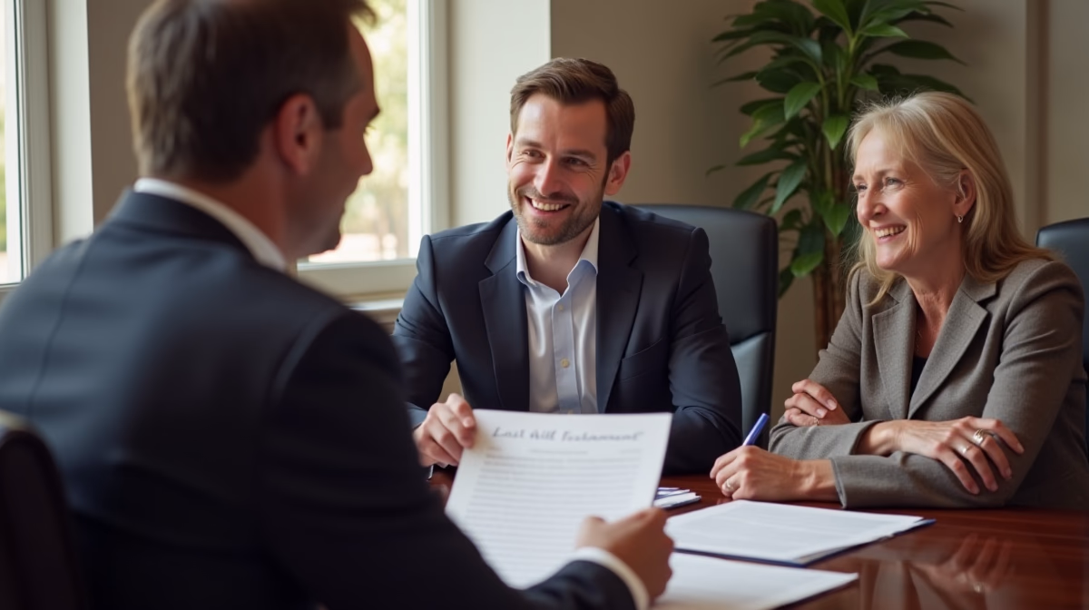 The dedicated trusts staff at The Law Firm of Steven F Bliss Esq focused on Riverside County trust matters meets with clients to manage the trust administration process to sign vital paperwork discussing Does an irrevocable trust provide any protection from a beneficiarys lawsuit