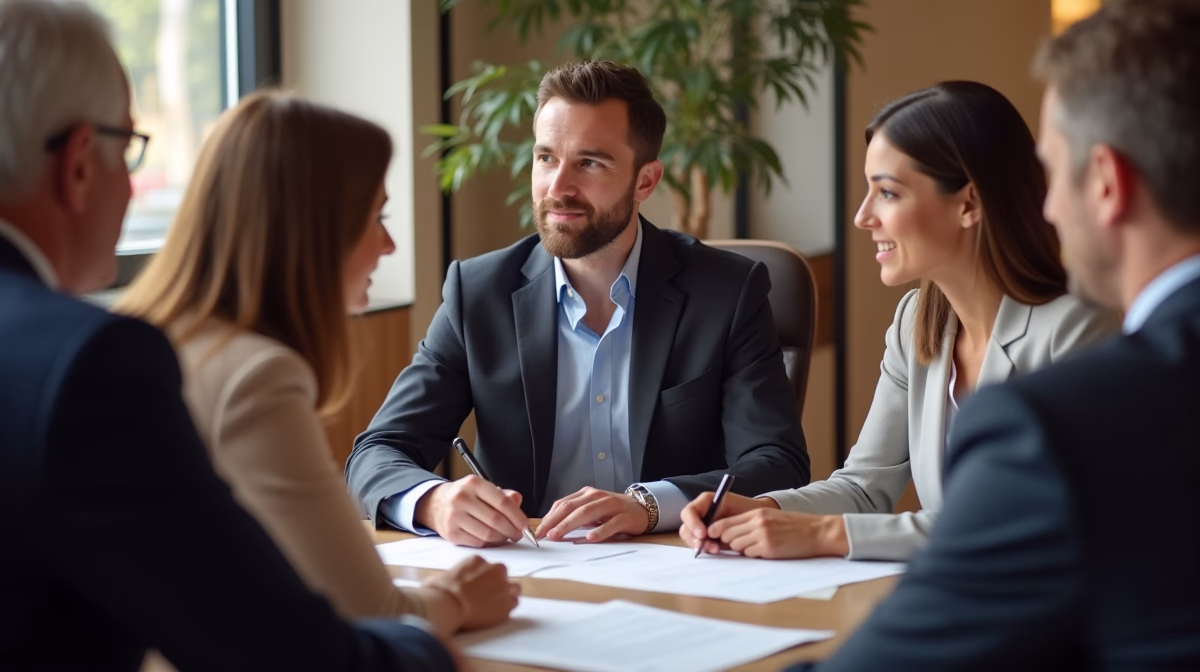 The dedicated trusts staff at The Law Firm of Steven F Bliss Esq focused on Riverside County trust matters meets with clients to manage the trust administration process to sign vital paperwork discussing Does an unfunded trust hold any legal authority over assets