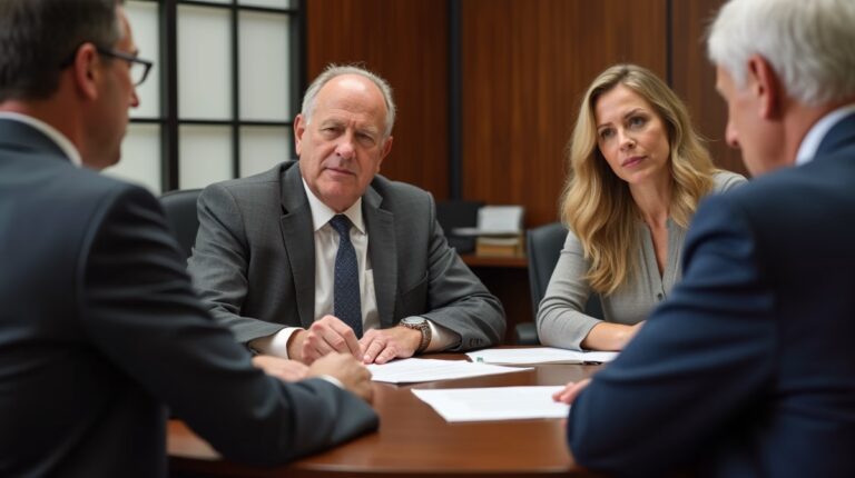 The dedicated trusts staff at The Law Firm of Steven F Bliss Esq focused on Riverside County trust matters meets with clients to manage the trust administration process to sign vital paperwork discussing Does funding a trust with retirement accounts cause tax penalties