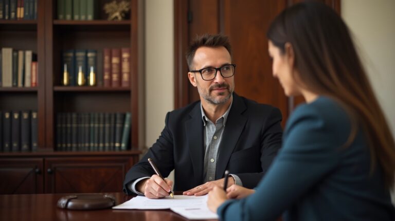 The probate staff working under Managing Partner Steven Farley Bliss focused on Riverside County probate matters is shown meeting with clients in our Southern California office addressing critical legal details discussing Does the Executor Defend the Will