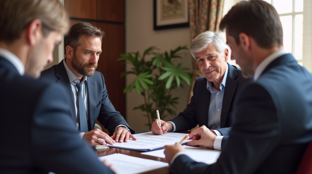 The dedicated trusts staff at The Law Firm of Steven F Bliss Esq focused on Riverside County trust matters meets with clients to manage the trust administration process to sign vital paperwork discussing Does the OBBBA increase the federal estate tax exemption to fifteen million
