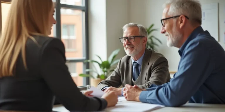 elderly people at a law office asking what is a pspendthrift trust